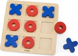 Klassisches Holzspiel Tic Tac Toe von Viga