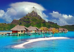Puzzle Bora Bora, Tahiti 500 Teile