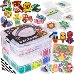 Bügelperlen-Set 6000 Stk im Koffer