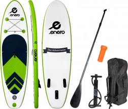 Enero Paddleboard 275 × 76 × 10 cm grün/schwarz/weiß