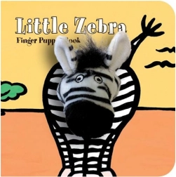 Stabpuppen-Buch Kleine Zebra