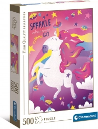 Puzzle Einhorn 500 Teile CLEMENTONI