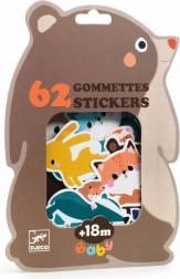 Djeco Meine ersten Aufkleber – Waldtiere