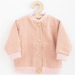 Muslin-Kinderjacke New Baby Comfort rosa 86 (12–18 Monate)