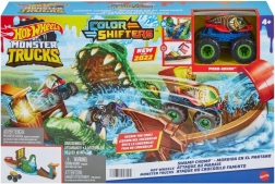 HOT WHEELS MONSTER TRUCKS Color Shifters – Krokodilkiefer Spielset