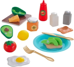 KidKraft Create & Cook: Avocado-Toast – Holzset für die Frühstückszubereitung