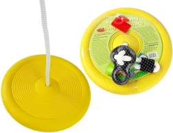 Gartenschaukel rund für Kinder gelb