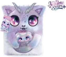 flauschiges Tagebuch NEBULOUS STARS Astria A5 mit Schloss
