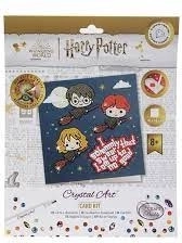 Crystal Art Postkarte Harry Potter Flying High 18 × 18 cm