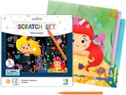 Kritzelbilder DODO Meerjungfrauen 20 × 20 cm