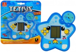 Elektronisches Spiel TETRIS in Sternform – blau