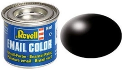 Revell synthetische seidenmatte schwarze Farbe für Modelle