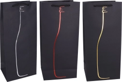Geschenktasche für Flaschen M 17 × 38 × 9 cm