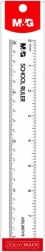 Transparente Kunststoff-Lineal M&G 20 cm