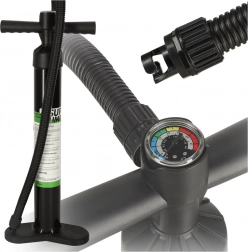 Handbetriebene Hochdruckpumpe für SUP mit Manometer