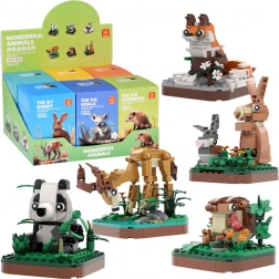 Technische Bausätze – Serie Wilde Landtiere (Mini-Sets mit 100+ Teilen)
