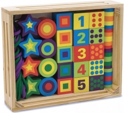 Große Perlen zum Auffädeln für Kinder