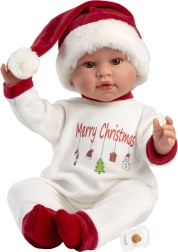 Llorens New Born realistische sprechende Babypuppe 45 cm mit weichem Körper