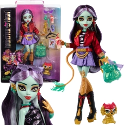 Monster High Puppe Jinafire Long mit Haustier Cloudy