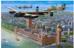 Puzzle Überflug 500 Teile