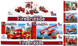 Bauset Feuerwehr mit Minifigur – 4 Varianten