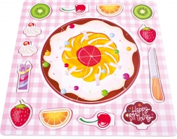 BINO Holz-Einlegepuzzle Kuchen