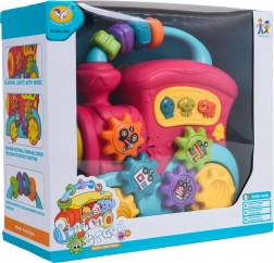 interaktiver Zug für die Kleinsten mit Geräuschen und Lichtern