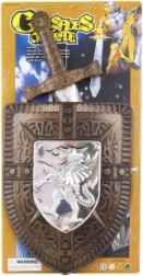 Rittersatz für Kinder: Schwert und Schild