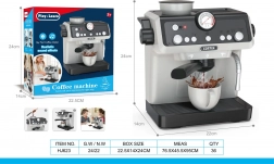 Kinder-Kaffeemaschine mit Licht und Sound – grau