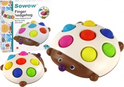 Igel sensorisches Spaß-Montessori-Brett