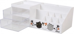 Schreibtisch-Organizer mit Kätzchenmotiv