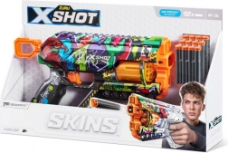 X-SHOT Skins Griefer Graffiti Blaster mit 12 Schaumstoffpfeilen
