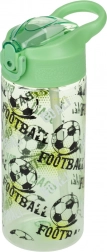 Tritan-Flasche mit Trinkhalm Fußball 500 ml