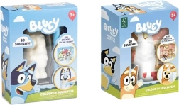 Bluey weiche Squishy-Figur zum Ausmalen