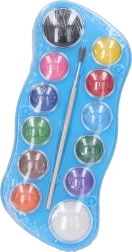 Wasserfarben - Set 12 Farben + Pinsel