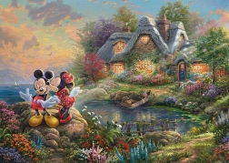 Puzzle Lieblinge MICKEY UND MINNIE 1000 Teile
