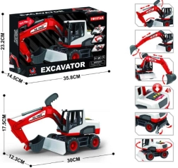 Spielzeug – Bagger mit beweglicher Schaufel, Licht und Sound