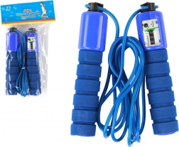 Blaues Springseil mit Zähler 280 cm