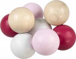 Detoa Kugeln auf Schnur rosa