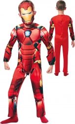 Kinderkostüm MARVEL Iron Man 122–128 cm (7–8 Jahre) mit Maske