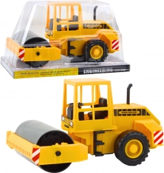 Kinder-Baustraßenwalze mit drehbarer und gelenkiger Walze