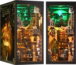 2Kids Toys 3D-Bausatz Lesezeichen für Bücher Miniatur eines Hexenhauses
