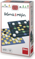 Dino Reisedame und Mühle