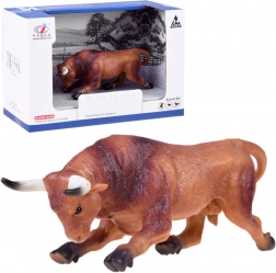Figur Brauner Stier Serie Bauernhoftiere
