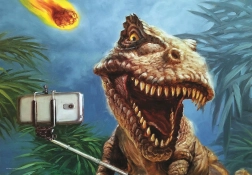 Puzzle Dino Selfie 100 Teile