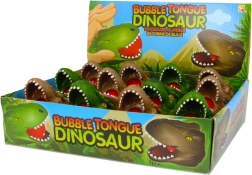 Quetsch-Dinosaurier mit Blasen-Zunge