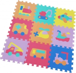 Schaumstoff-Bodenpuzzle Verkehrsmittel – 9 Teile
