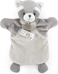 Plüsch-Handpuppe Waschbär 25 cm