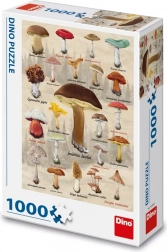 Dino Puzzle Pilze Collage 1000 Teile