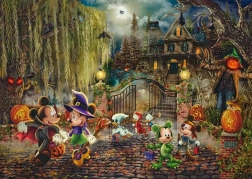 Puzzle Disney: Mickey und Minnie Halloween 1000 Teile
